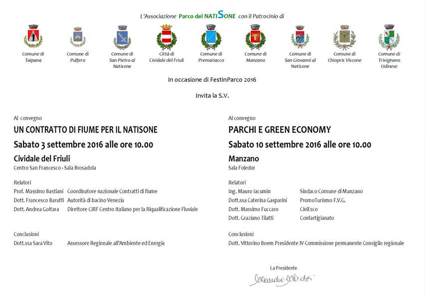 Il 3 settembre 2016 in Friuli il CIRF parla dei Contratti di Fiume